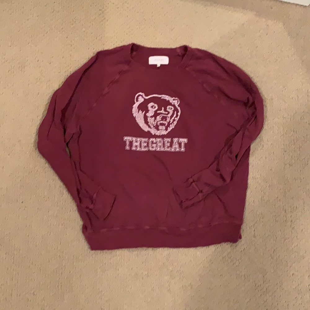 The Great college sweatshirt with graphic